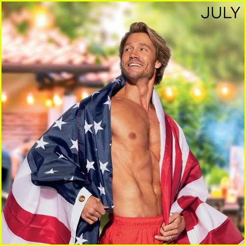 Chad Michael Murray calendar photos