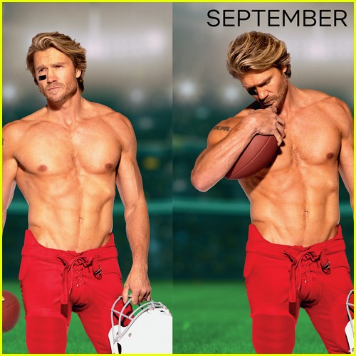 Chad Michael Murray calendar photos