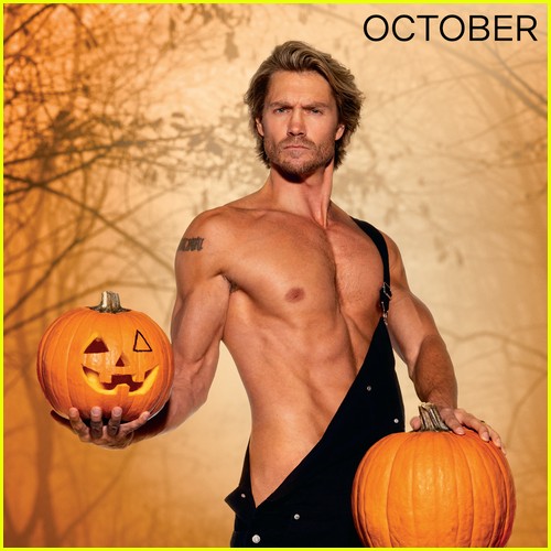 Chad Michael Murray calendar photos