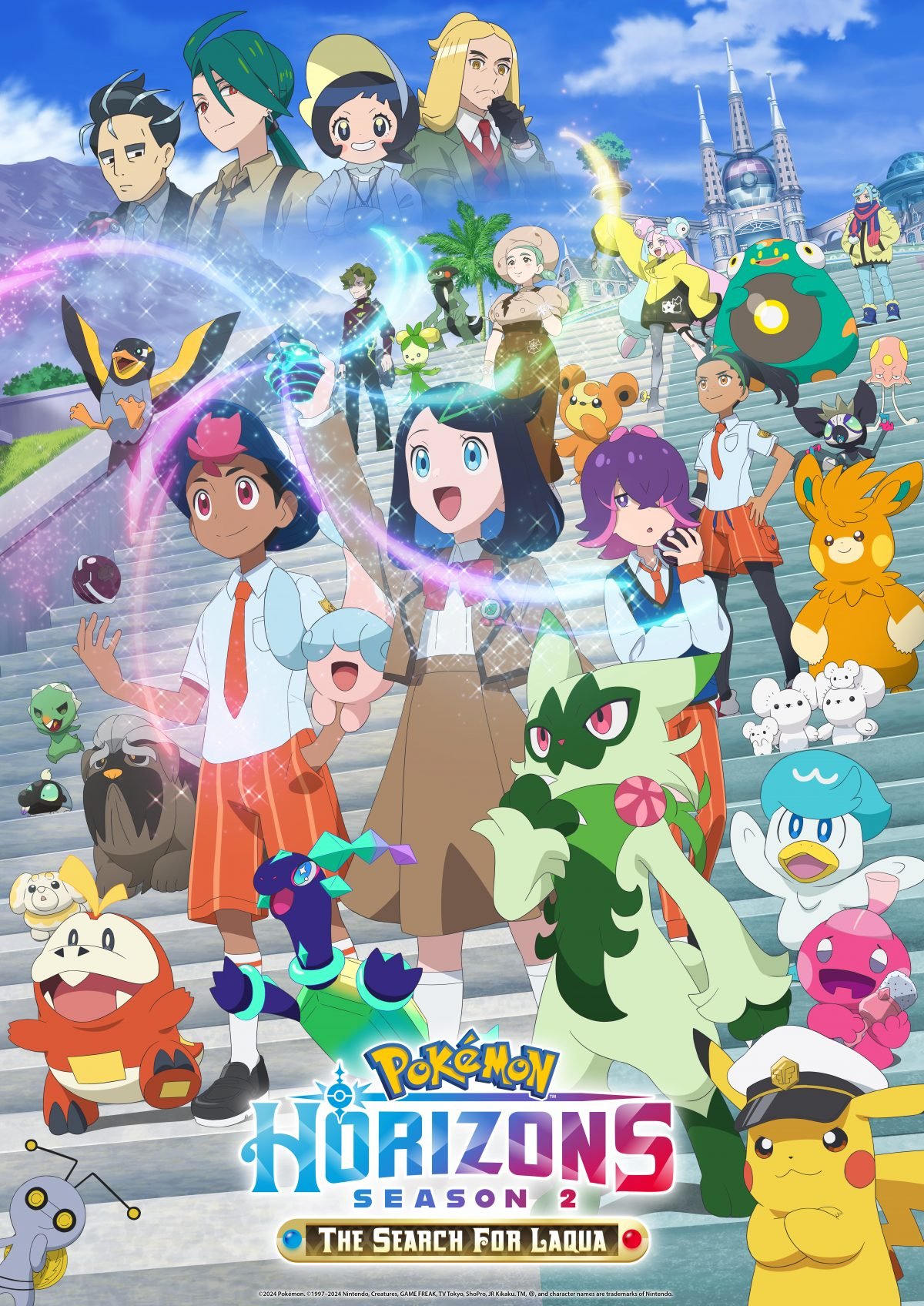 pokemon horizons season two poster