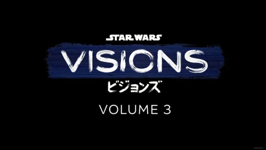 logo of star wars visions volume 3