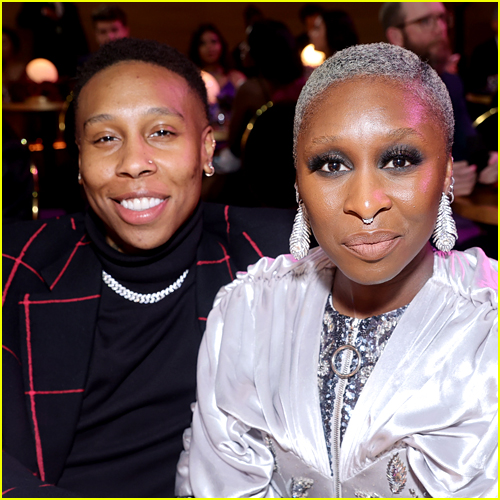 Cynthia Erivo with partner Lena Waithe