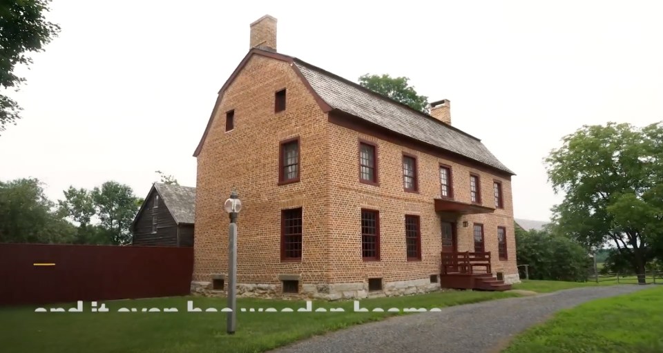 The Dutch-style home dates back to 1766