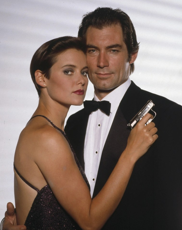 Carey played Bond girl Pam Bouvier in License To Kill in 1989