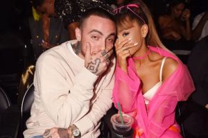  Ariana dated the late rapper Mac Miller