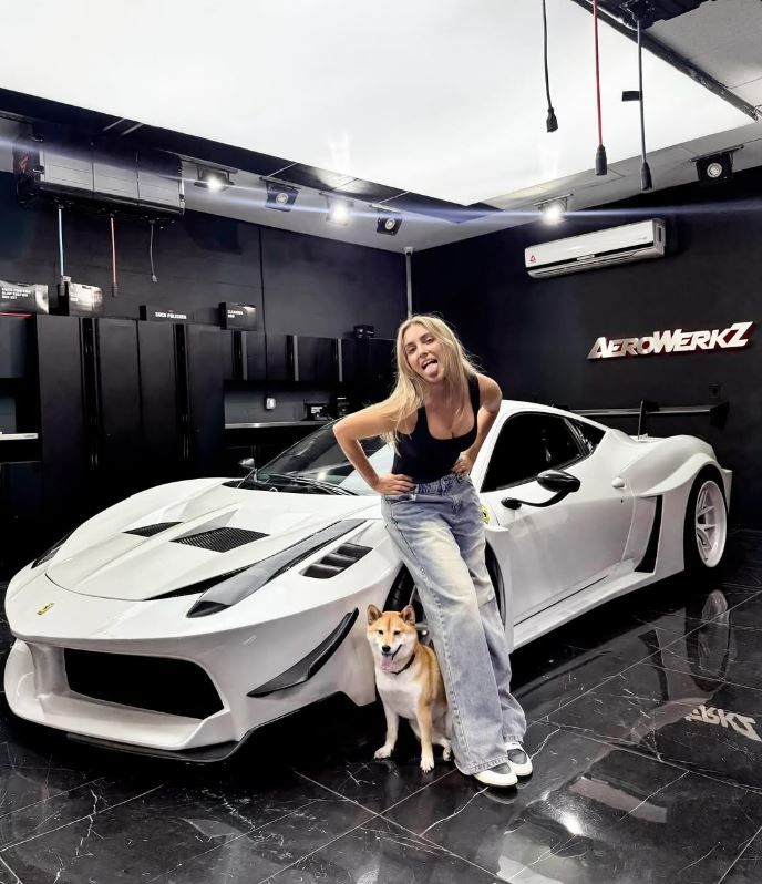 She has collaborated with some of the most renowned car companies in the world