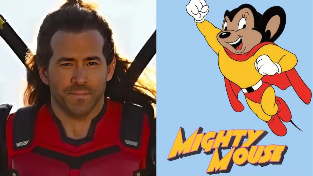 Ryan Reynolds as Nicepool and Mighty Mouse