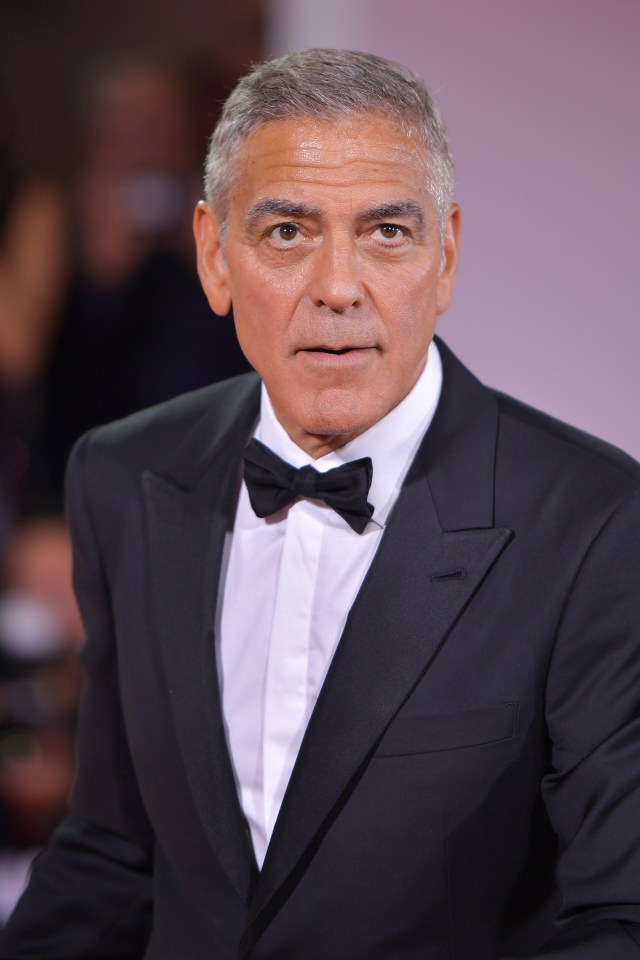 George Clooney is now a distinguished gentleman