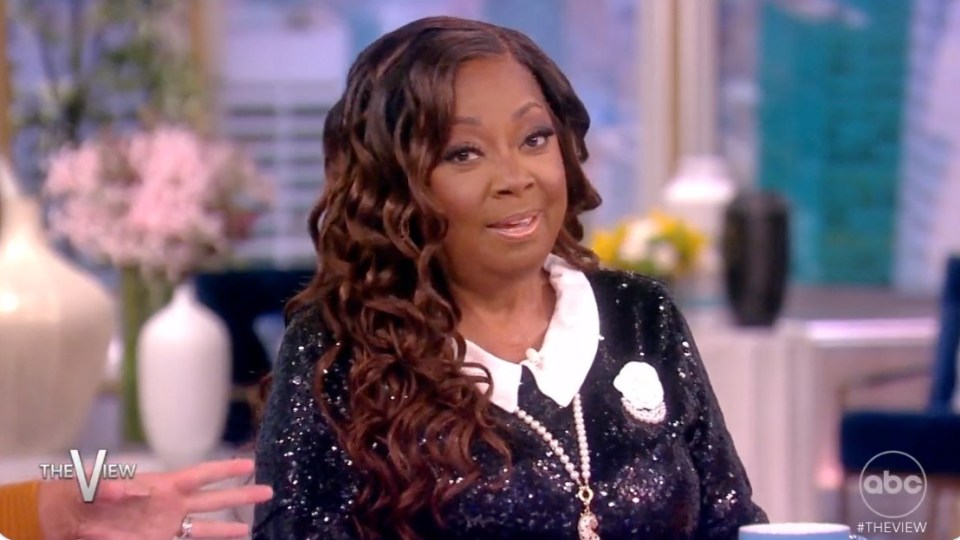 Yep, she's a star! It's Star Jones