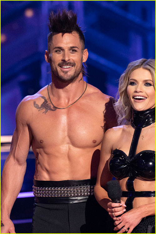 Danny Amendola shirtless on Dancing with the Stars