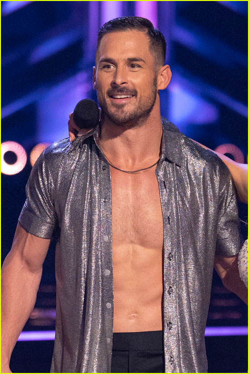 Danny Amendola shirtless on Dancing with the Stars