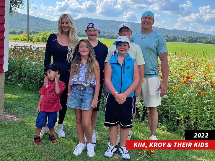 kim zolciak and kroy biermann and kids