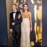 Knox Jolie-Pitt and Angelina Jolie arrive at the 15th Governors Awards in the Ray Dolby Ballroom at Ovation Hollywood