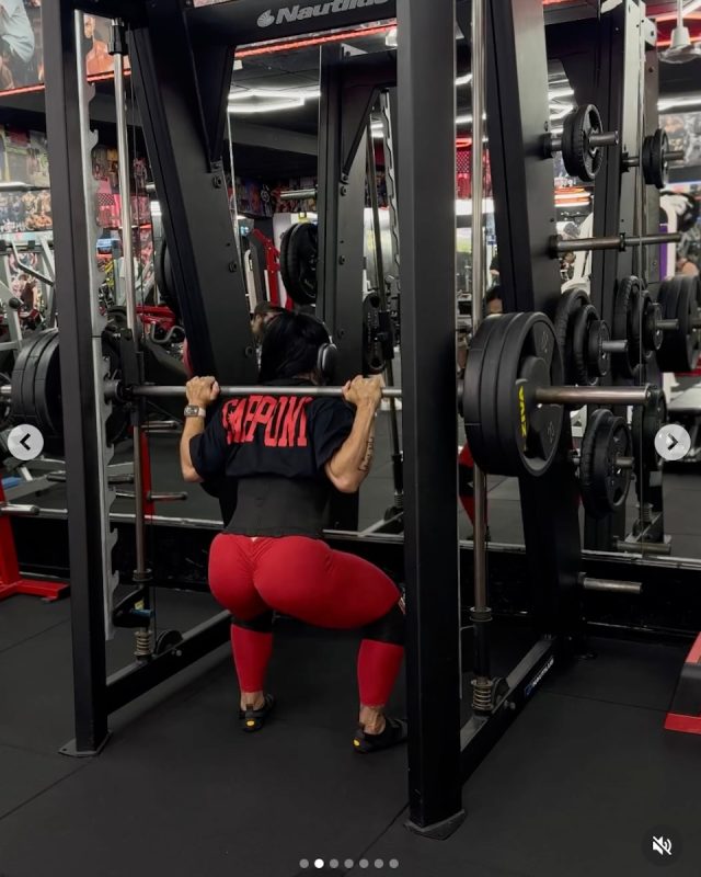 Bodybuilder Patricia Álamo in Two-Piece Workout Gear Says "We Smashed Some Records"