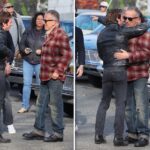 Bruce Springsteen visits Jeremy Allen White on set backgrid 4