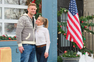 Eric Johnson and Candace Cameron Bure