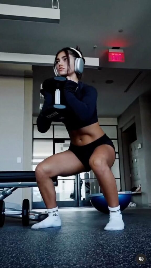 Cobra Kai Stunner Rayna Vallandingham in Two-Piece Workout Gear Says "Today is the Day"