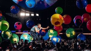 Coldplay at Marvel Stadium edges out Adele's old attendance record