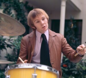 Colin Petersen of the Bee Gees photographed in London in 1967