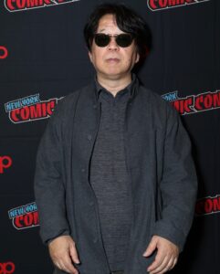 Shinichiro Watanabe in his signature shades at New York Comic Con 2024