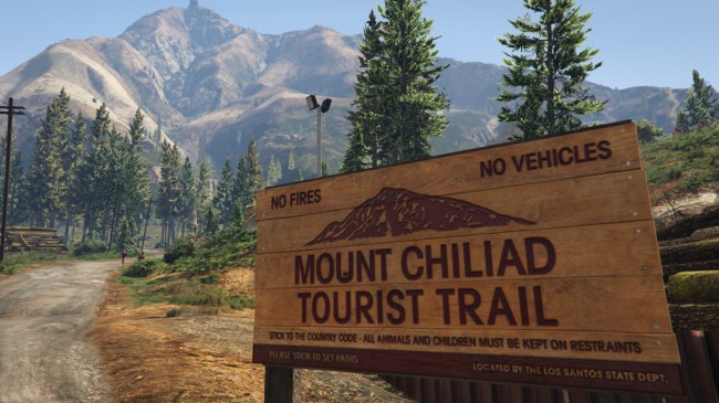 Mount Chiliad in GTA V