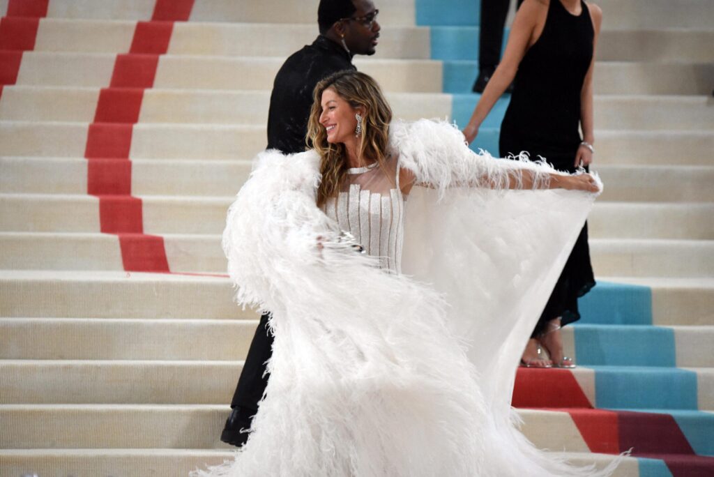 Gisele Bundchen, participating at the MET Gala