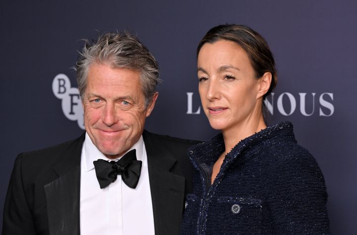 Hugh Grant and wife Anna Eberstein are the parents of three children. The "Bridget Jones's Diary" actor also has two children with Tinglan Hong.