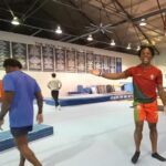 IShowSpeed shocks another Olympian with insane 6-foot jump