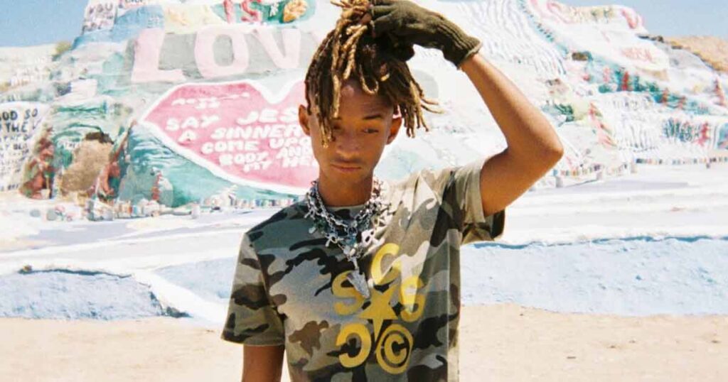 Jaden Smith doesn’t mind dropping his last name?