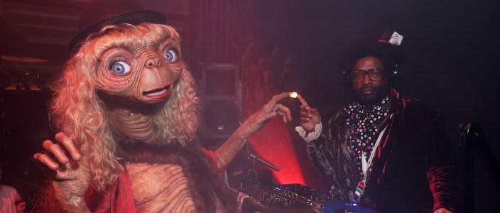 Janelle Monáe & Heidi Klum Both Wear 'ET' Halloween Costumes