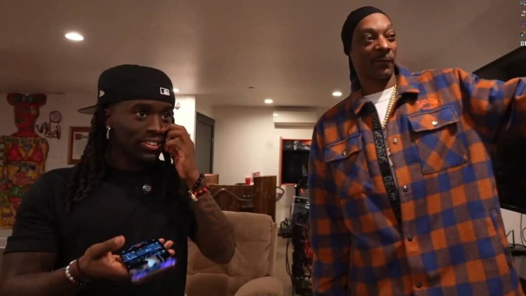 Kai Cenat tours Snoop Dogg’s LA compound with full arcade, casino, & basketball court