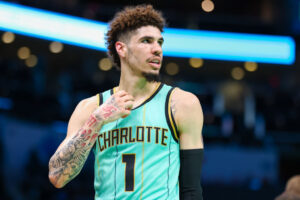 LaMelo - Milwaukee Bucks v Charlotte Hornets