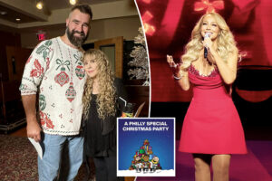 Mariah Carey dethroned as 'Queen of Christmas' by Jason Kelce