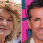 Photos show Martha Stewart, left, and her purportedly unfunny neighbor Ryan Reynolds.