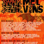 NAPALM DEATH And THE MELVINS Reunite For 'The Savage Imperial Death March Part II' 2025 U.S. Tour