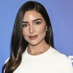 Olivia Culpo in Two-Piece Workout Gear Enjoys "Week 10"