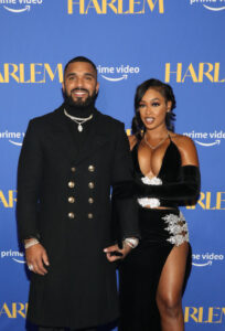 Tyler Lepley and Miracle Watts attend Prime Video's