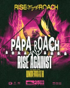 PAPA ROACH And RISE AGAINST Announce 'Rise Of The Roach' 2025 U.S. Tour