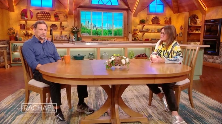 Rachael Ray's new podcast episode sees her sit down with Jeremy Sisto as she admits life in the spotlight is 'very, very challenging'