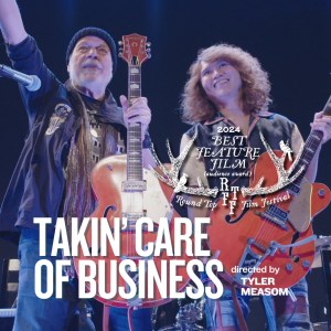 'Takin' Care of Business' graphic