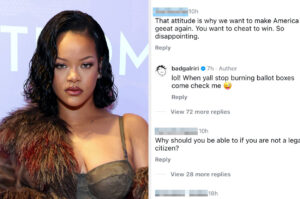 Rihanna Just Went Off On So Many People Slamming Her For Joking That She’s Going To “Sneak Into The Polls” With Her Son’s Passport To Vote In The US Election