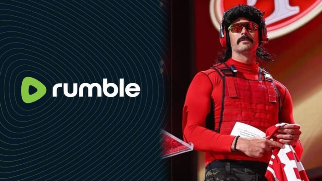 Rumble market value jumps over $200M after Dr Disrespect announcement