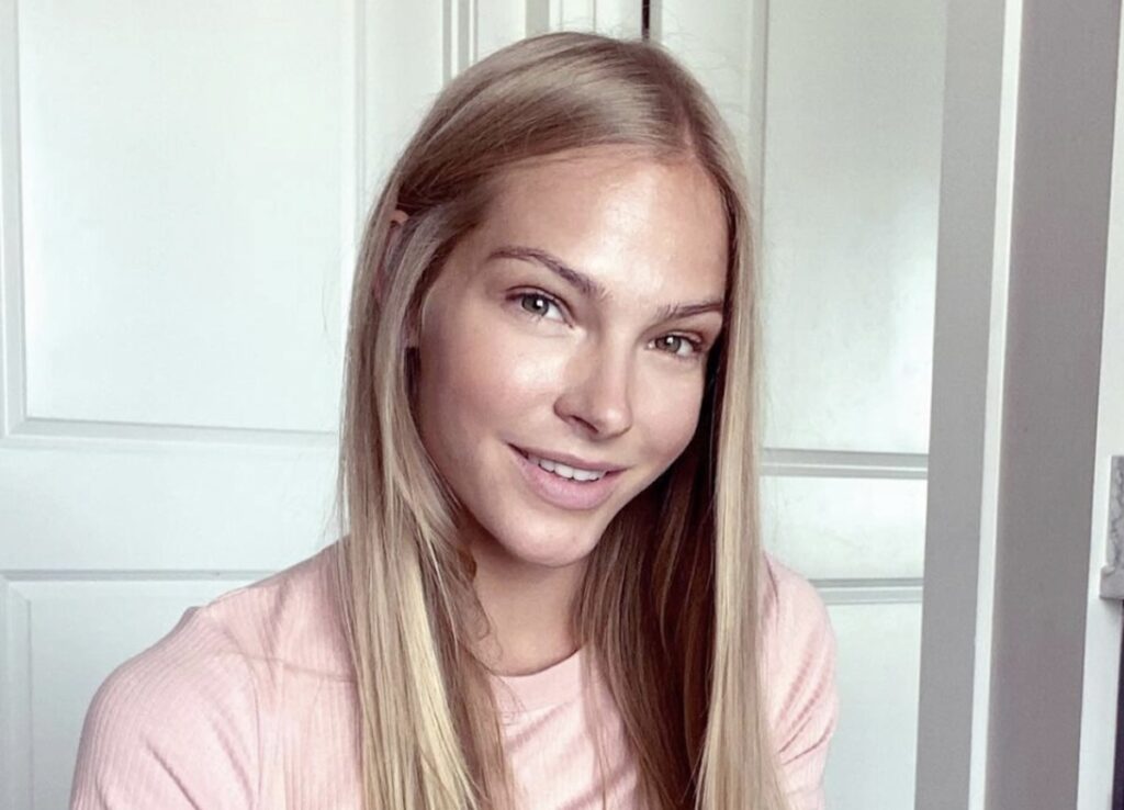 Russian Athlete Darya Klishina in Two-Piece Workout Gear is "Getting Ready"