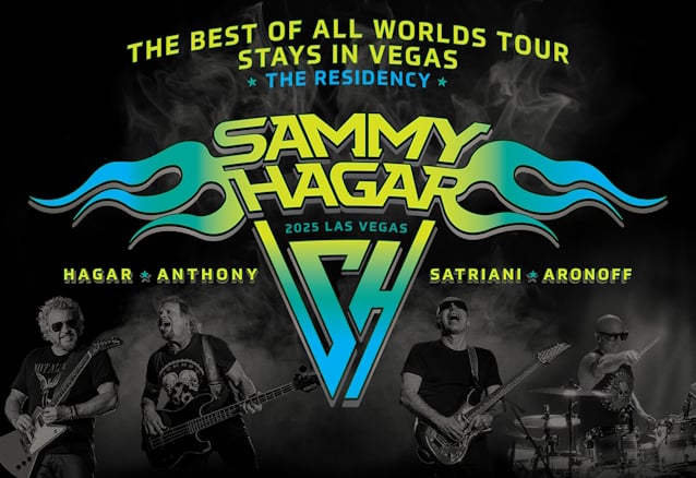 SAMMY HAGAR's 'Best Of All Worlds' Tour To Return As Las Vegas Residency In April/May 2025