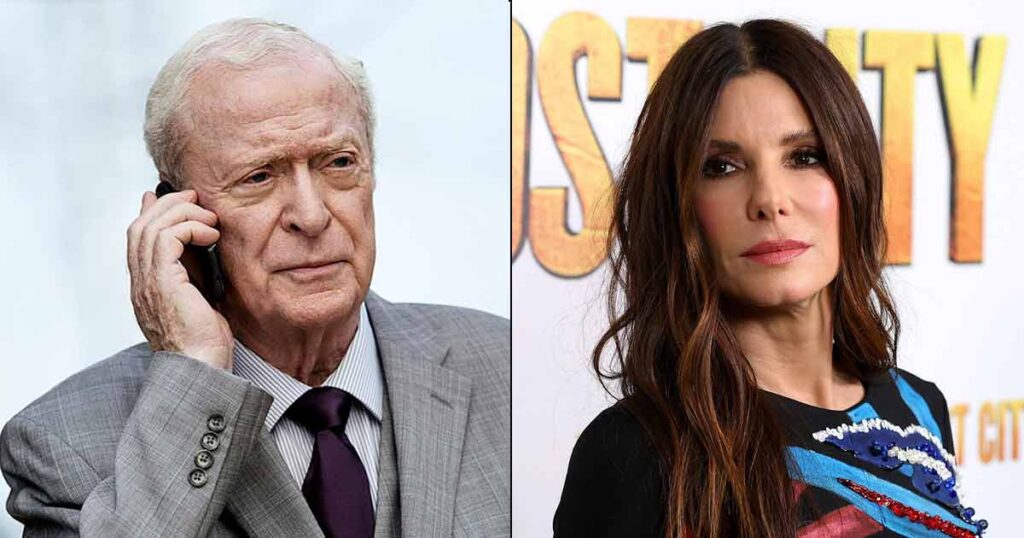 Sandra Bullock almost killed Micheal Caine?