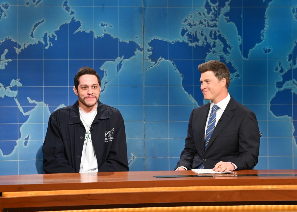 Colin Jost and Pete Davidson have 'fallen out' over their troubled ferry