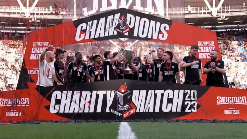 Sidemen charity match breaks viewership record