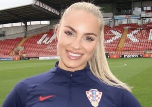 Soccer Stunner Ana Maria Marković in Two-Piece Workout Gear Shares "Today's Training"