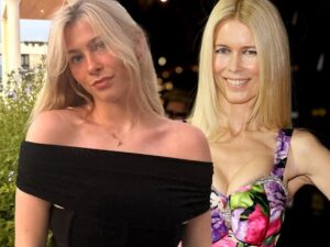 Claudia Schiffer daughter clemintine