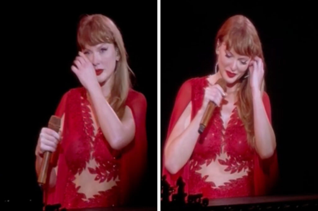 Taylor Swift Broke Down In Tears Onstage At The Most-Recent Eras Tour Show, And Here's What She Said